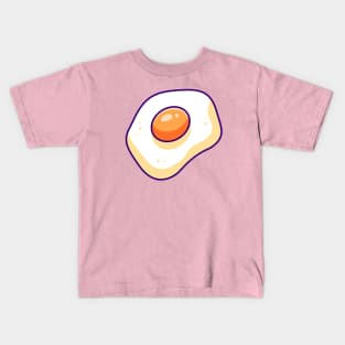 Floating Egg Cartoon Kids T-Shirt